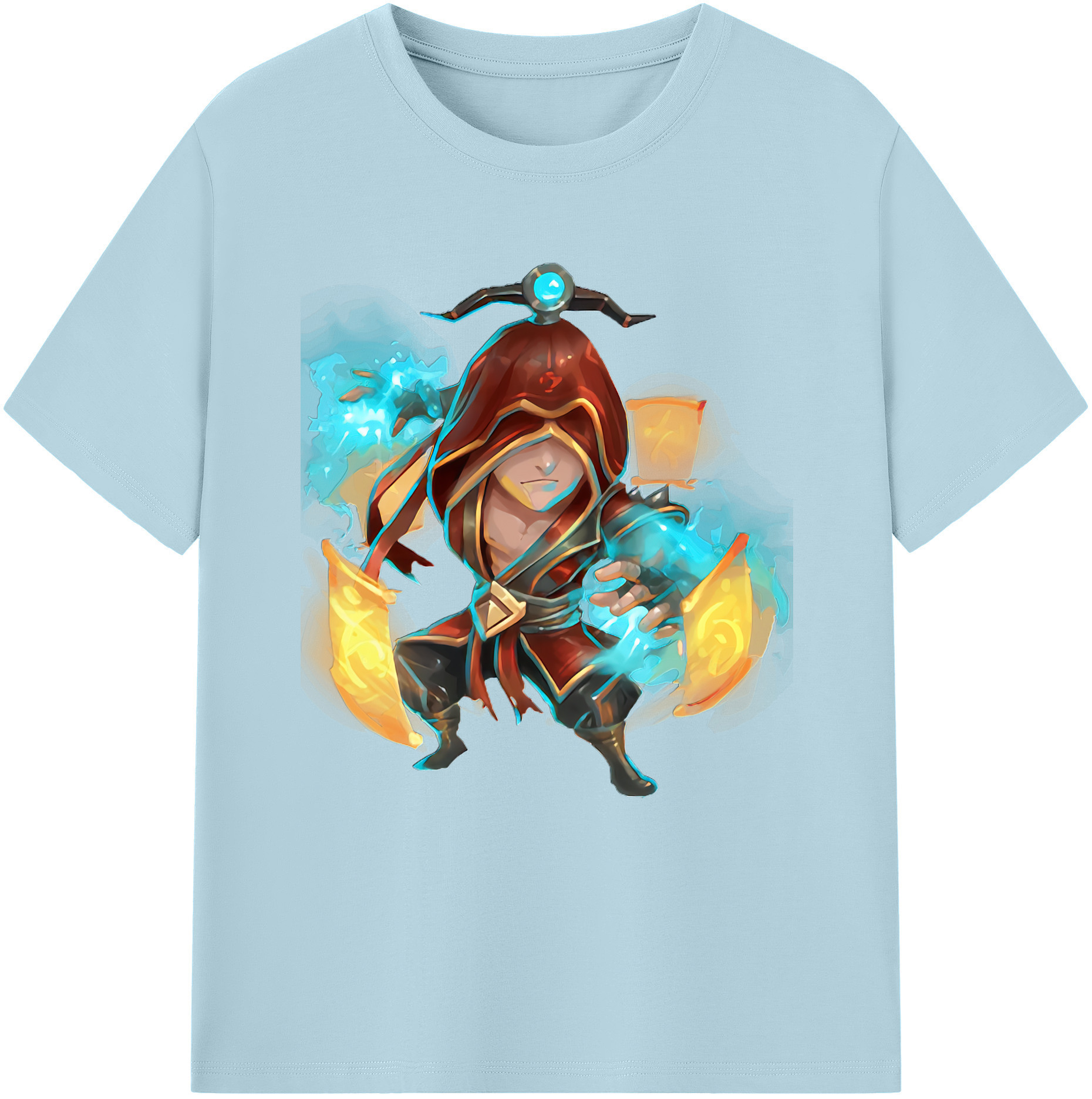 リーグ・オブ・レジェンド League of Legends LOL 綿100％半袖Tシャツ（フロントプリント）